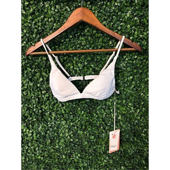 Maaji NWT Swimsuit Reversible Top Size Small White - Picture 1 of 5